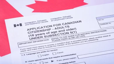 Canadian citizenship certificate application